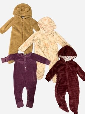 Baby Girl Lot Jumpsuit Onesie Bundle Kate Quinn Laura Ashley Tahari 6-9M